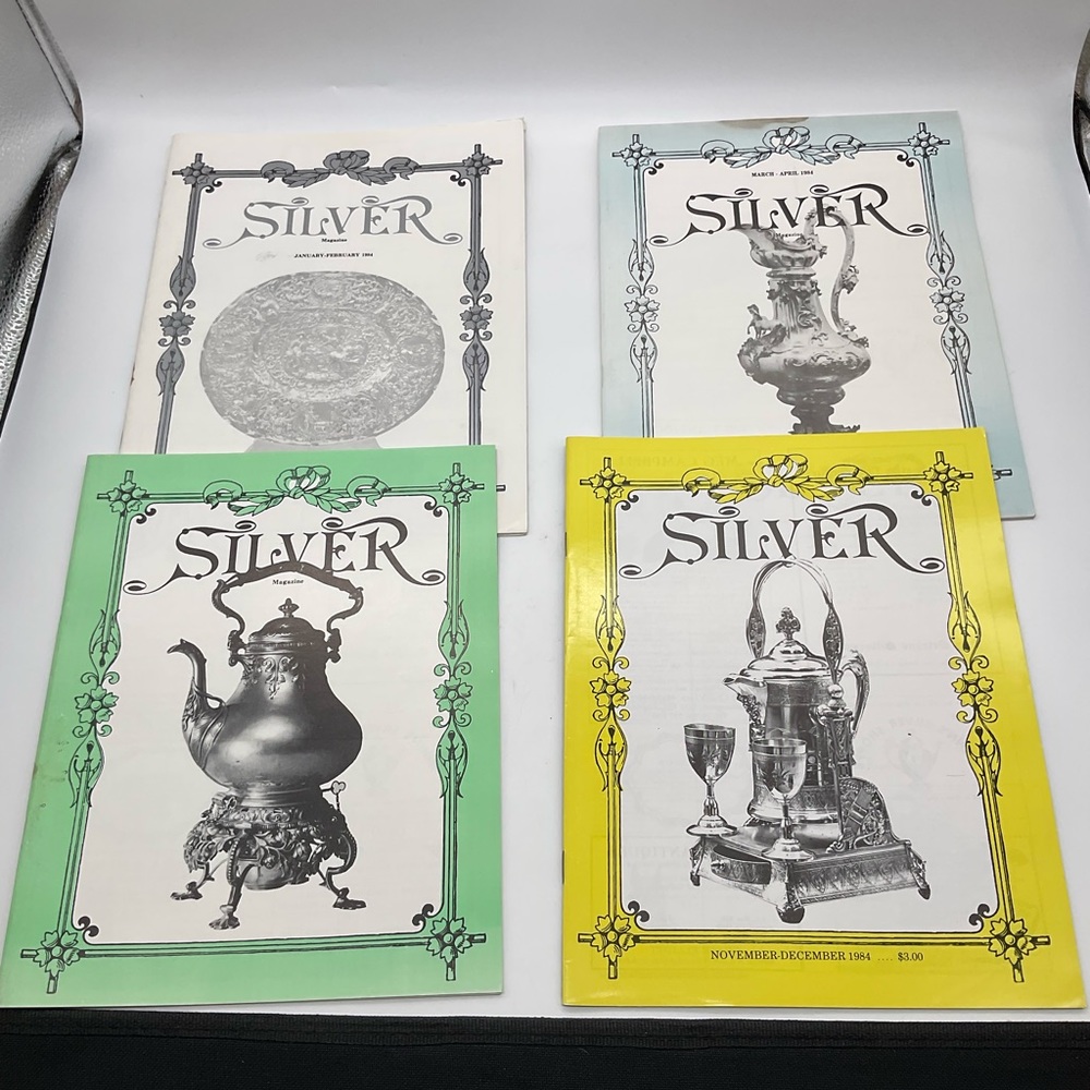 COMPLETE 1984 SET OF SILVER MAGAZINE‎